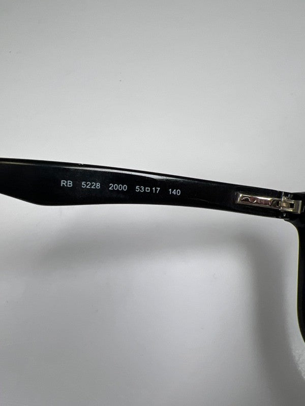 Ray-Ban Women's Black 5228 Optics Prescription Eyeglasses W/ Clamshell Case image 7