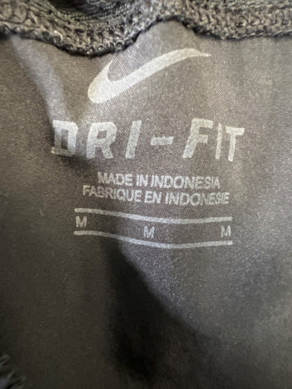 Nike Men's Black/White Dri-Fit Vented Pull On Athletic Shorts - M image 3