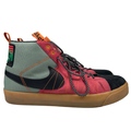 Nike SB Men's Green/Red Zoom Blazer Mid PRM Lace Up Sneakers - 12