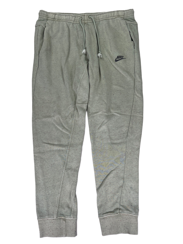 Nike Men's Green Club+ Revival Speckled Fleece Jogger Sweatpants - M