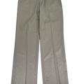 Claiborne Men's Beige Microfiber Straight Fit Dress Pants - 36x34
