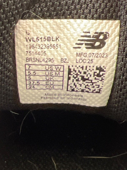 New Balance Women's Black/White 515 Cushioning Lace Up Athletic Sneakers - 7 image 7