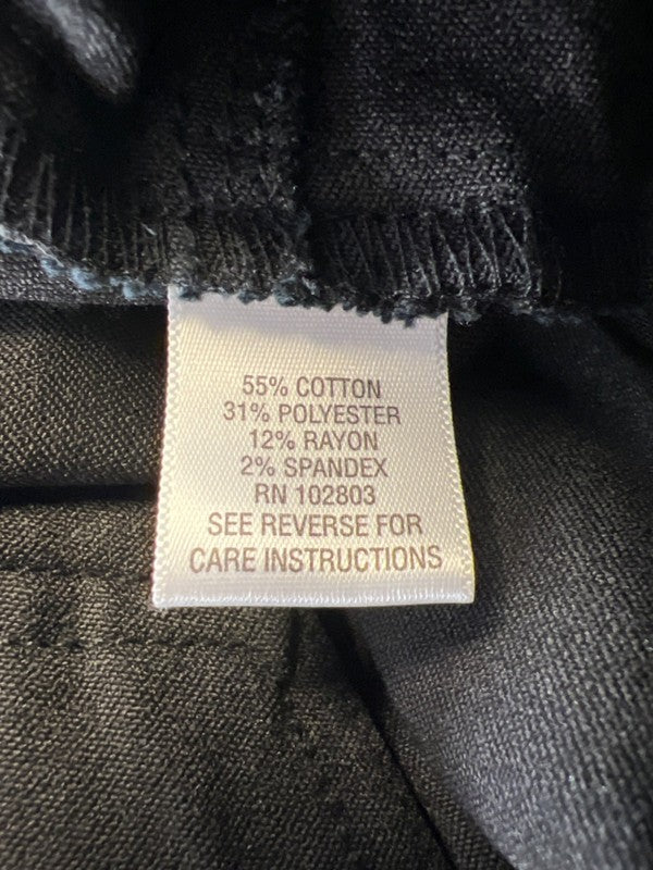 Studio Works by Briggs Women's Black Stretch Pull On Pants - 14 petite image 4