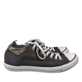Converse Men's Gray Chuck Taylor All Star OX Low Top Lace Up Sneakers - 12