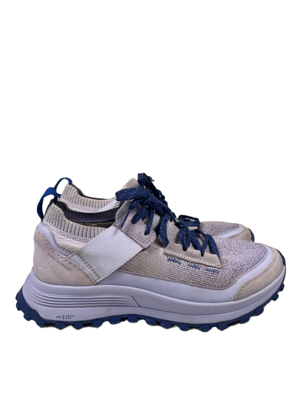 Clarks Women's Purple ATL Trek Knit Waterproof Lace Up Sneakers - 8