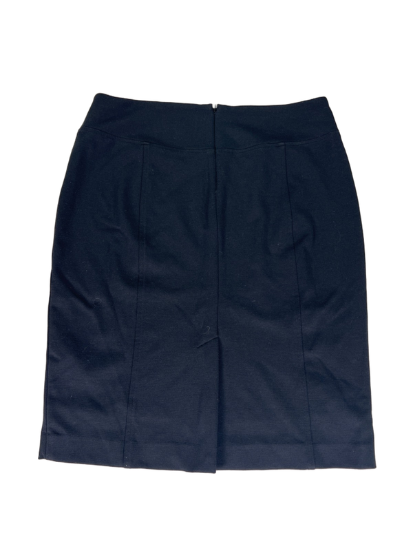 Michael Kors Women's Black Zip Back Midi Pencil Skirt - 10 image 2