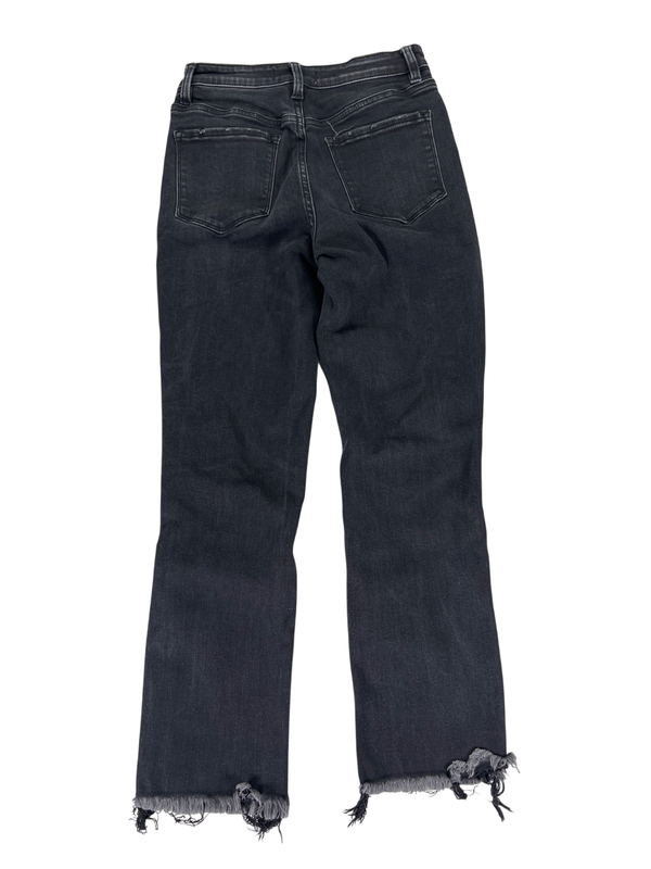 Vervet Women's Black Hampton High Rise Crop Straight Jeans - 27 image 2