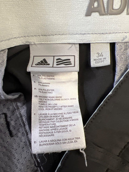 adidas Men's Black Athletic Golf Shorts - 34 image 3