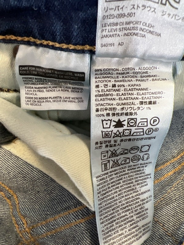 Levi Men's Medium Wash 511 Slim Fit Denim Jeans - 32x32 image 4