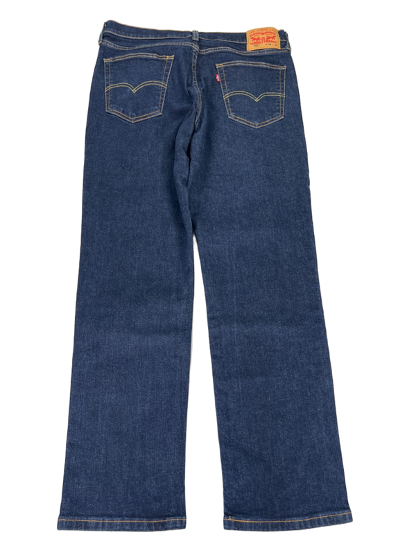 Levi's Men's Dark Wash 541 Athletic Fit Denim Jeans - 34x32 image 2