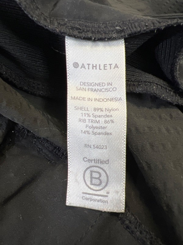 Athleta Women's Black Pull On Textured Brooklyn Tapered Jogger Pants - 12 image 4