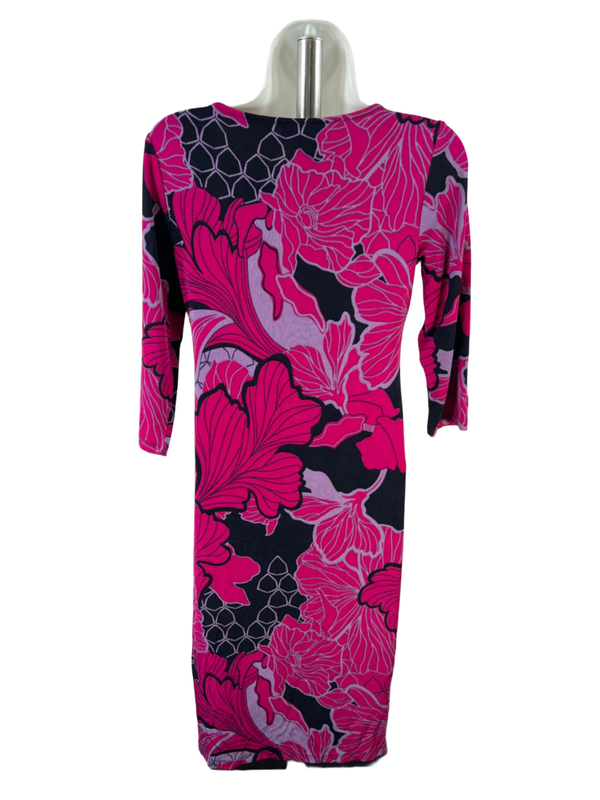 Chico's Women's Multicolor Elbow Sleeve Midi Dress - 00 Petite/US XS Petite image 2