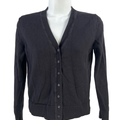 Banana Republic Women's Black Long Sleeve Button Up Cardigan Sweater - XS