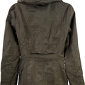 Ellen Tracy Women’s Green Long Sleeve Full Zip Hidden Hood Jacket - XS