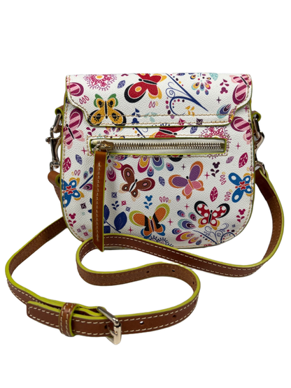 Dooney and Bourke X Disney White Epcot Flower and Garden 2019 Crossbody Purse image 3
