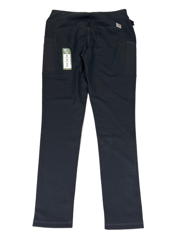 Carhartt Women's Black Pull On Force Fitted Utility Legging Pants - M image 2