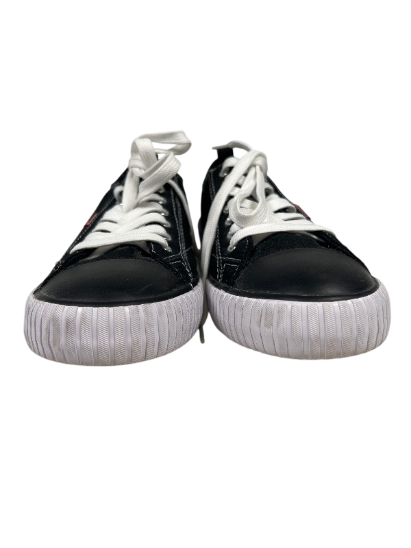 Levi's Men's Black Canvas Lace Up Sneakers - 9 image 2
