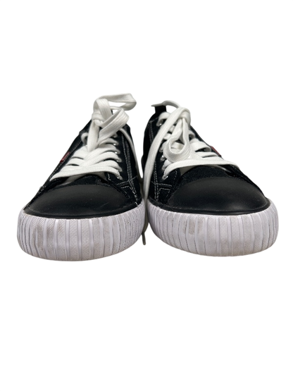 Levi's Men's Black Canvas Lace Up Sneakers - 9 image 2
