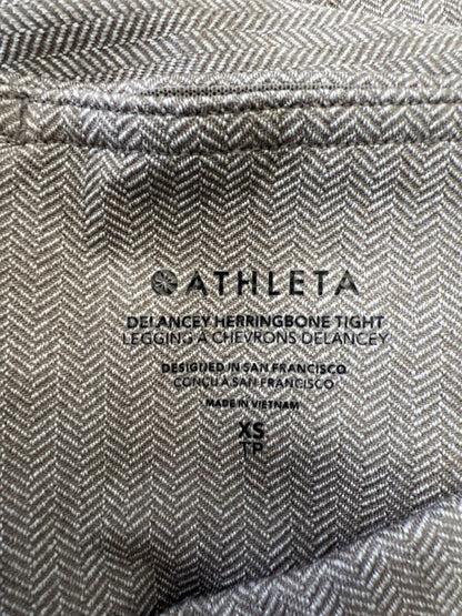 Athleta Women's Brown Delancey Herringbone Tight Leggings - XS image 3