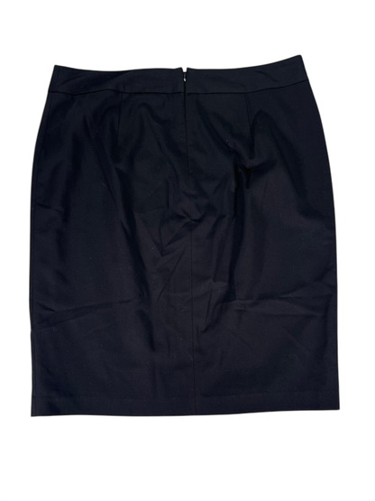 Liz Claiborne Women's Black Wrap Front Straight Skirt - 12 image 2