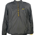 Nike Men's Black Livestrong Cycling Half Zip Vented Windbreaker Jacket - L