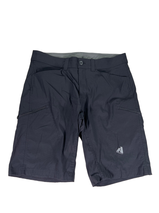 Eddie Bauer Men's Black First Ascent Cargo Pocket Hiking Shorts - 35