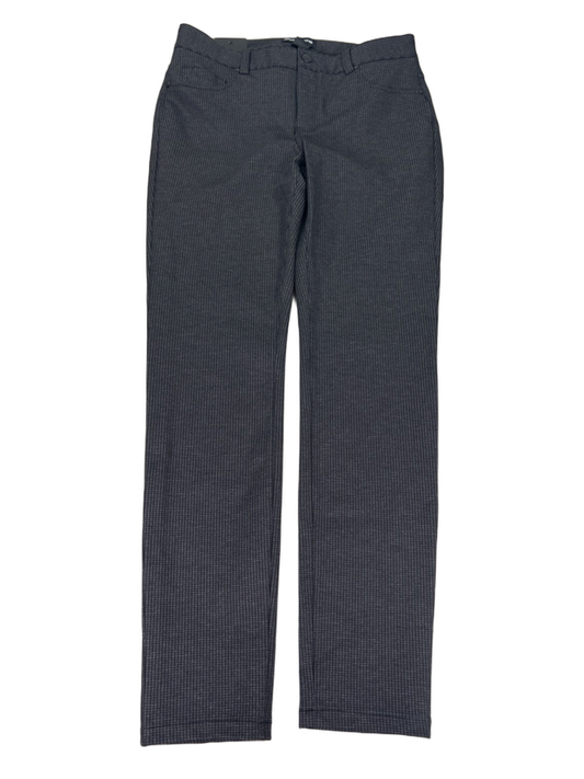 DKNY Jeans Women's Dark Gray Houndstooth Ponte Pants - S