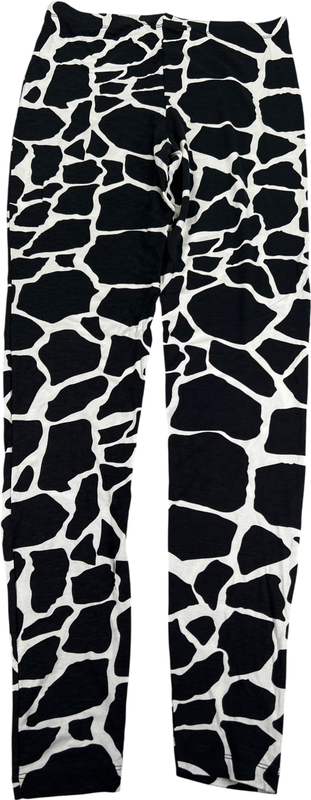 Asks Women’s Black/White Thin Pull On Leggings - 8 image 2