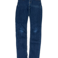 Express Women's Dark Wash Stretch Mid Rise Jegging Pants - 2