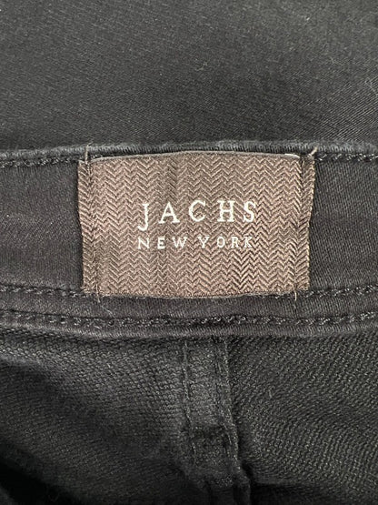 Jachs New York Men's Black Straight Fit Stretch Traveler Pants - 36x32 image 3