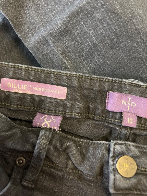 Not Your Daughters Jeans Women's Dark Wash Billie Mini Bootcut Jeans - 10 image 3