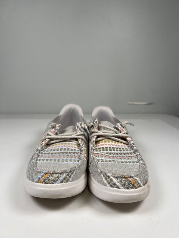 Bobs by Skechers Women's Gray Skip Cute August Air Comfort Shoes - 9.5 image 2
