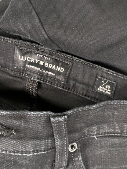 Lucky Brand Women's Black Bridgette Skinny Denim Jeans - 2/26 image 3