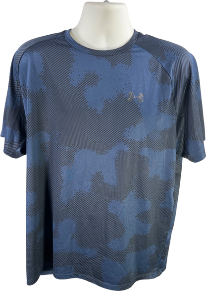 Under Armour Men’s Blue Short Sleeve Tech Athletic T-Shirt - XL