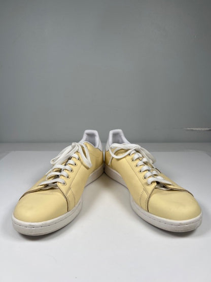 Adidas Men's Yellow/White Stan Smith Easy Yellow Lace Up Sneakers - 9.5 image 6