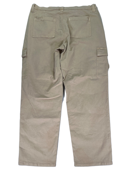 American Eagle Women's Beige Cargo Pocket Pants - 18 image 2