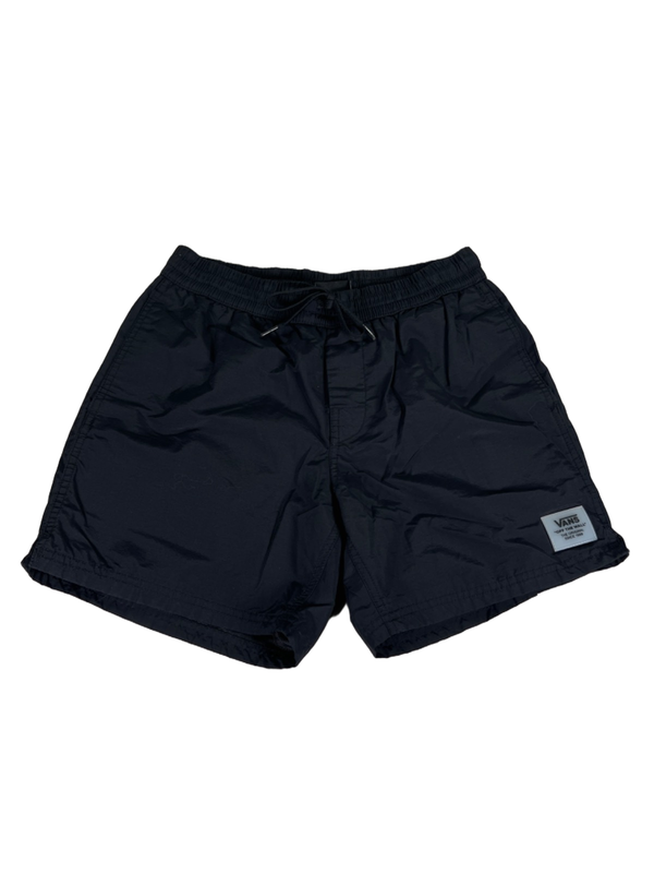 Vans Men's Black Woven Drawstring Shorts - S
