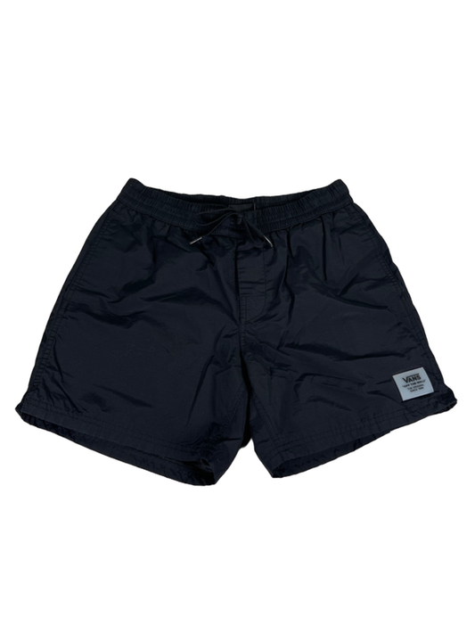 Vans Men's Black Woven Drawstring Shorts - S