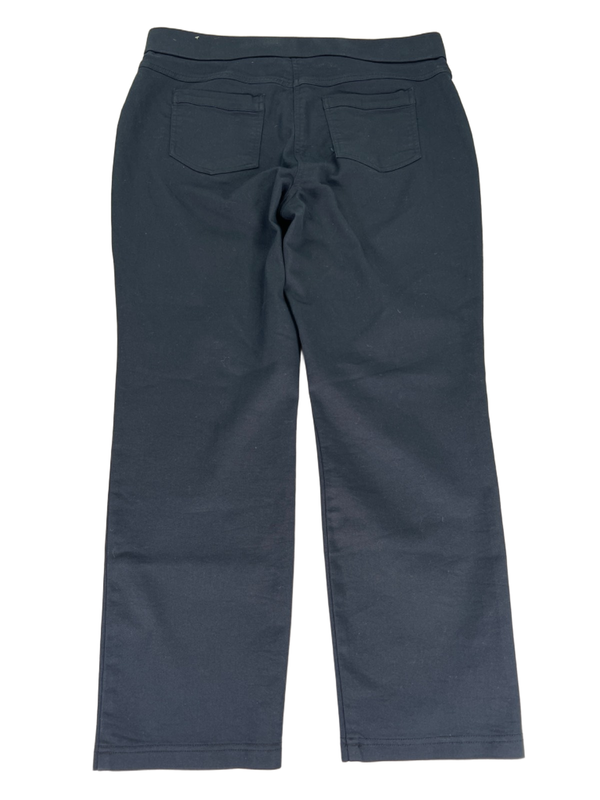 Studio Works by Briggs Women's Black Stretch Pull On Pants - 14 petite image 2