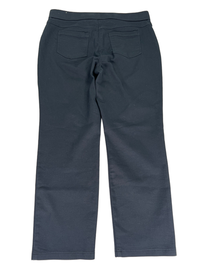 Studio Works by Briggs Women's Black Stretch Pull On Pants - 14 petite image 2