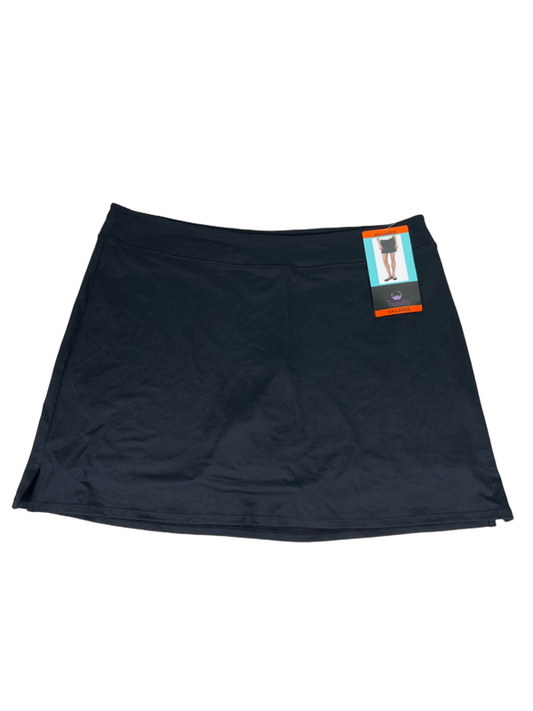 Tranquility Colorado Clothing Women's Black Pull On Lined Mini Skirt - XXL