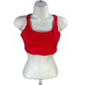 Lululemon Women's Red Glow Strappy Back Evolve Energy Sports Bra - S