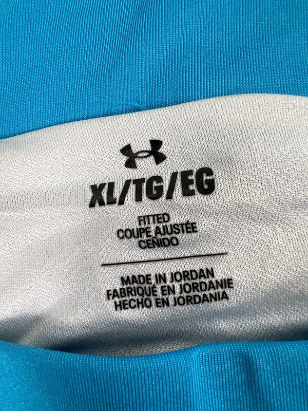 Under Armour Men's Blue Speedpocket 7" Lined Fitted Athletic Shorts - XL image 4