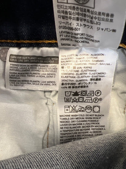 Levi's Men's Dark Wash 541 Athletic Taper Fit Denim Jeans - 33x34 image 4