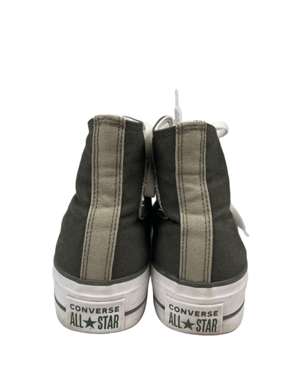 Converse Women's Green Chuck Taylor All Star High Top Lace Up Sneakers - 7 image 4
