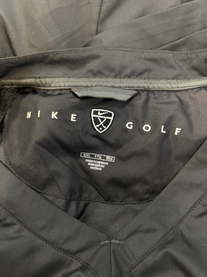 Nike Golf Men's Black Short Sleeve Windbreaker Shirt - XXL image 3