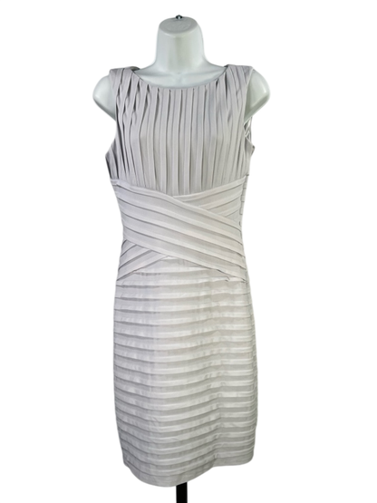 Calvin Klein Women's Gray Sleeveless Sheath Dress - 4