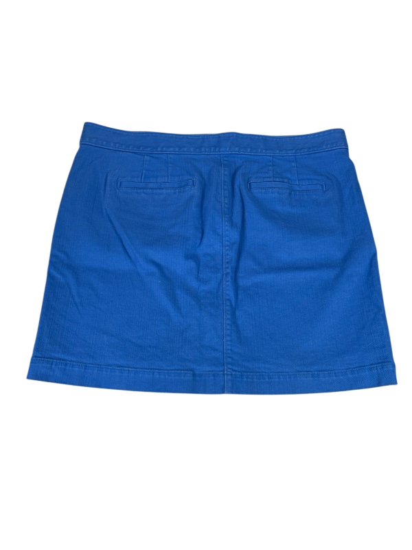 LOFT Women's Blue Straight Denim Jean Skirt - 16 image 2