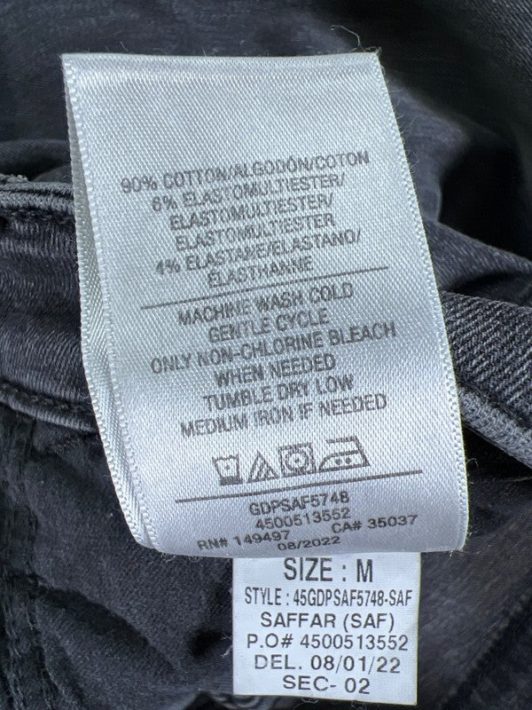 Joe’s Women’s Black/Gray Saffar High Rise Skinny Jeans - M image 4