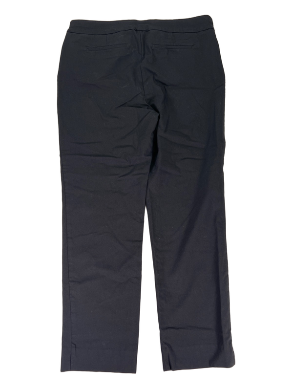 Chico's Women's Black Straight Leg Pull On Pants - 2/US 12 image 2